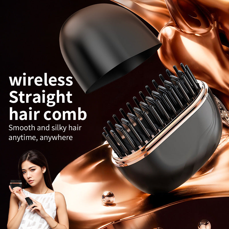 2-in-1 Wireless Hair Styler – Smooth & Curl On the Go