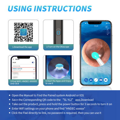 NE3 Smart Ear Cleaner Wireless camera
