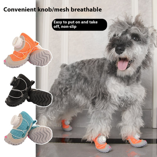 SoftGrip Anti-Slip Dog Shoes — Comfort & Protection