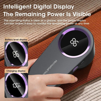 Wear Fresh Electric Lint Remover LED Display Rechargeable