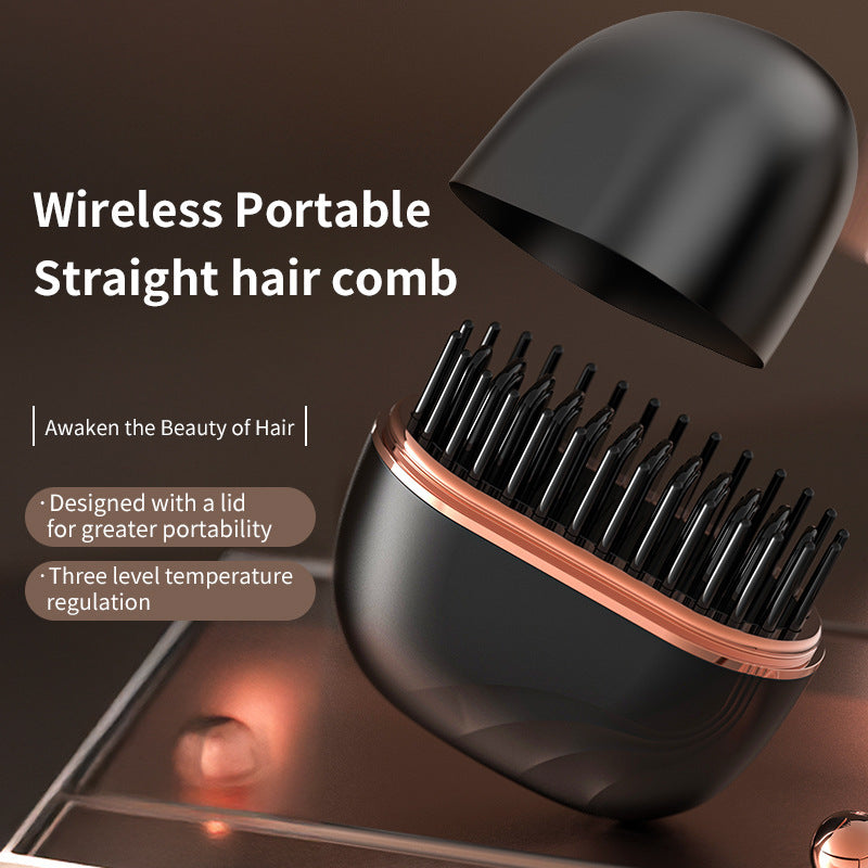2-in-1 Wireless Hair Styler – Smooth & Curl On the Go