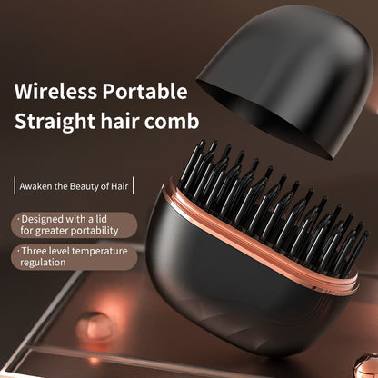 2-in-1 Wireless Hair Styler – Smooth & Curl On the Go